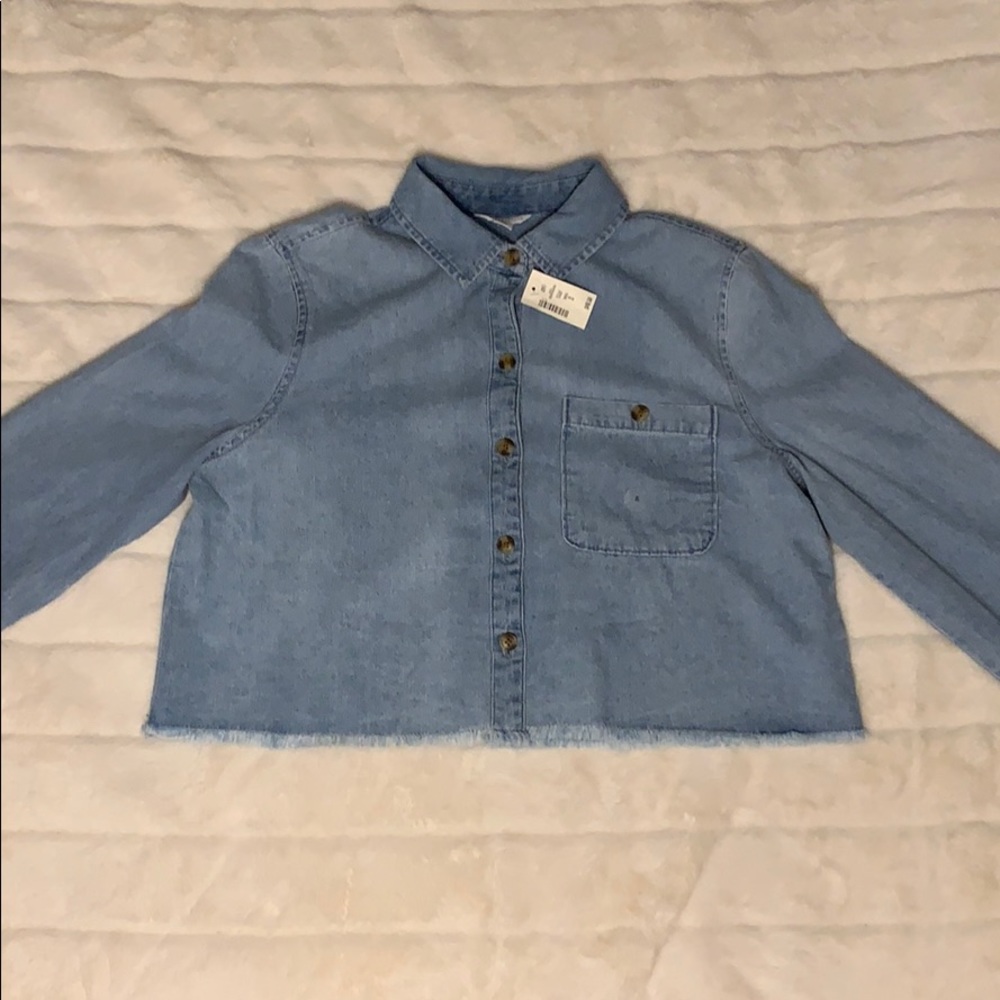denim long sleeve